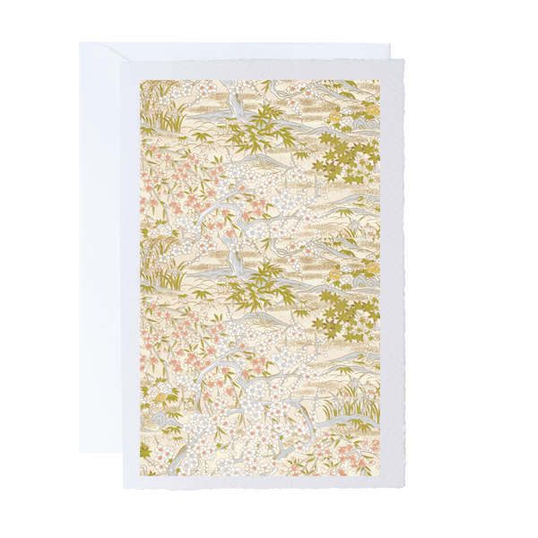 All Occasion Greeting Card | Ivory | A5 | Floral and Botanical Designs | Kami Paper | 15 DESIGNS AVAILABLE