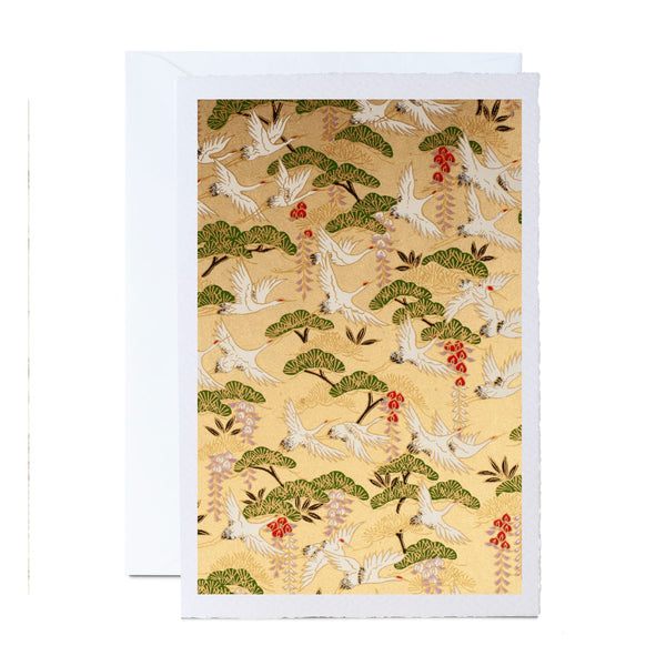 All Occasion Greeting Card | Ivory | A6 | Animal Designs | Kami Paper | 5 DESIGNS AVAILABLE