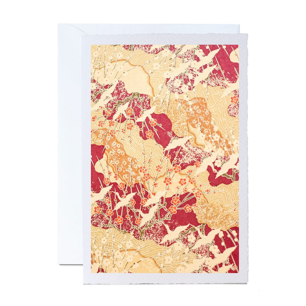 All Occasion Greeting Card | Ivory | A6 | Animal Designs | Kami Paper | 5 DESIGNS AVAILABLE