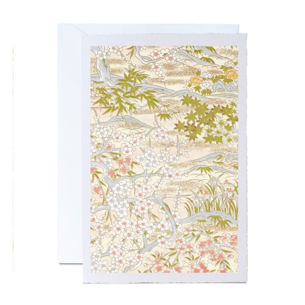 All Occasion Greeting Card | Ivory | A6 | Floral and Botanical Designs | Kami Paper | 15 DESIGNS AVAILABLE