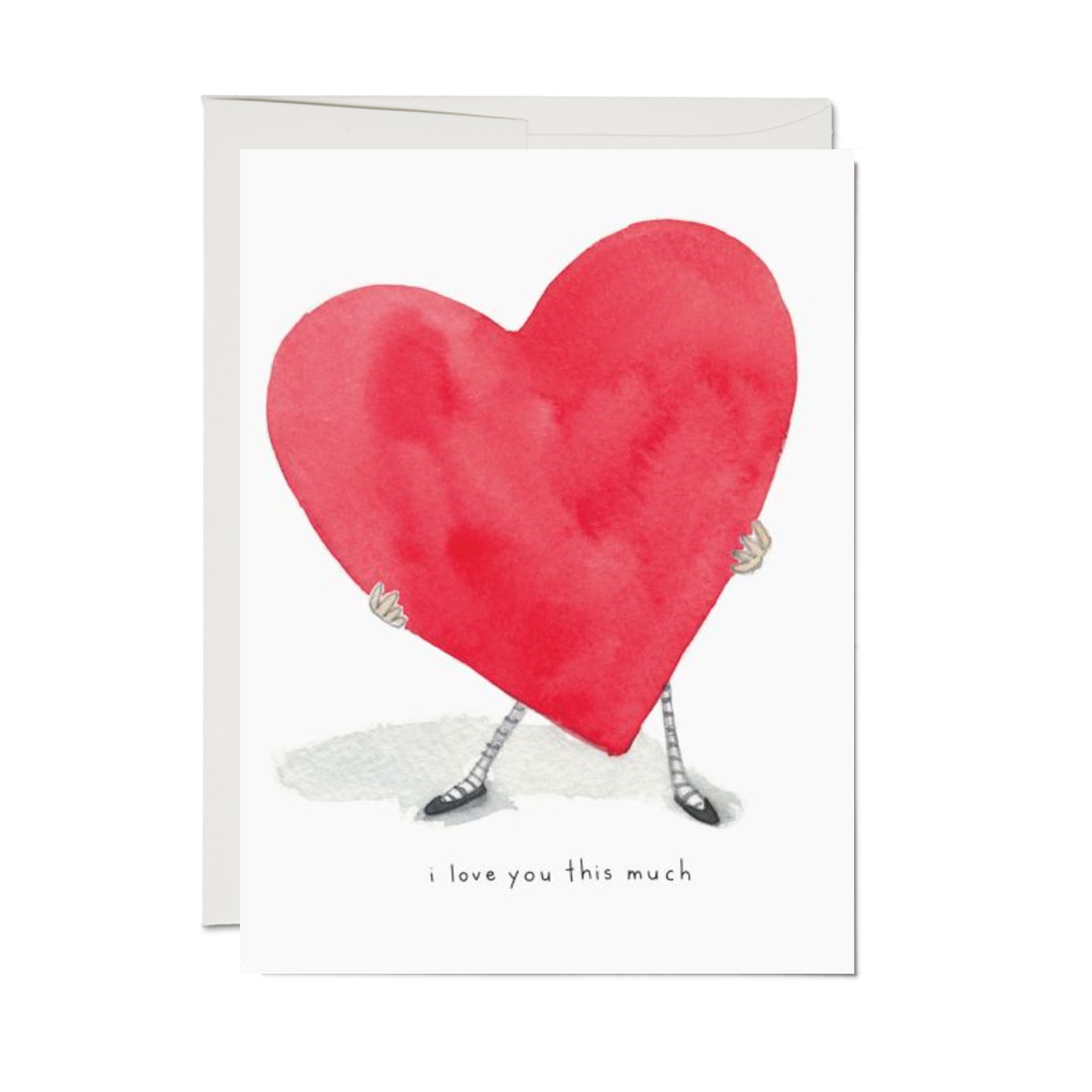Love & Friendship Card | I Love You This Much | E.Frances Paper