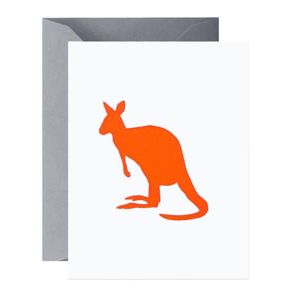 Australiana Card | Kangaroo | Me & Amber - Kami Paper