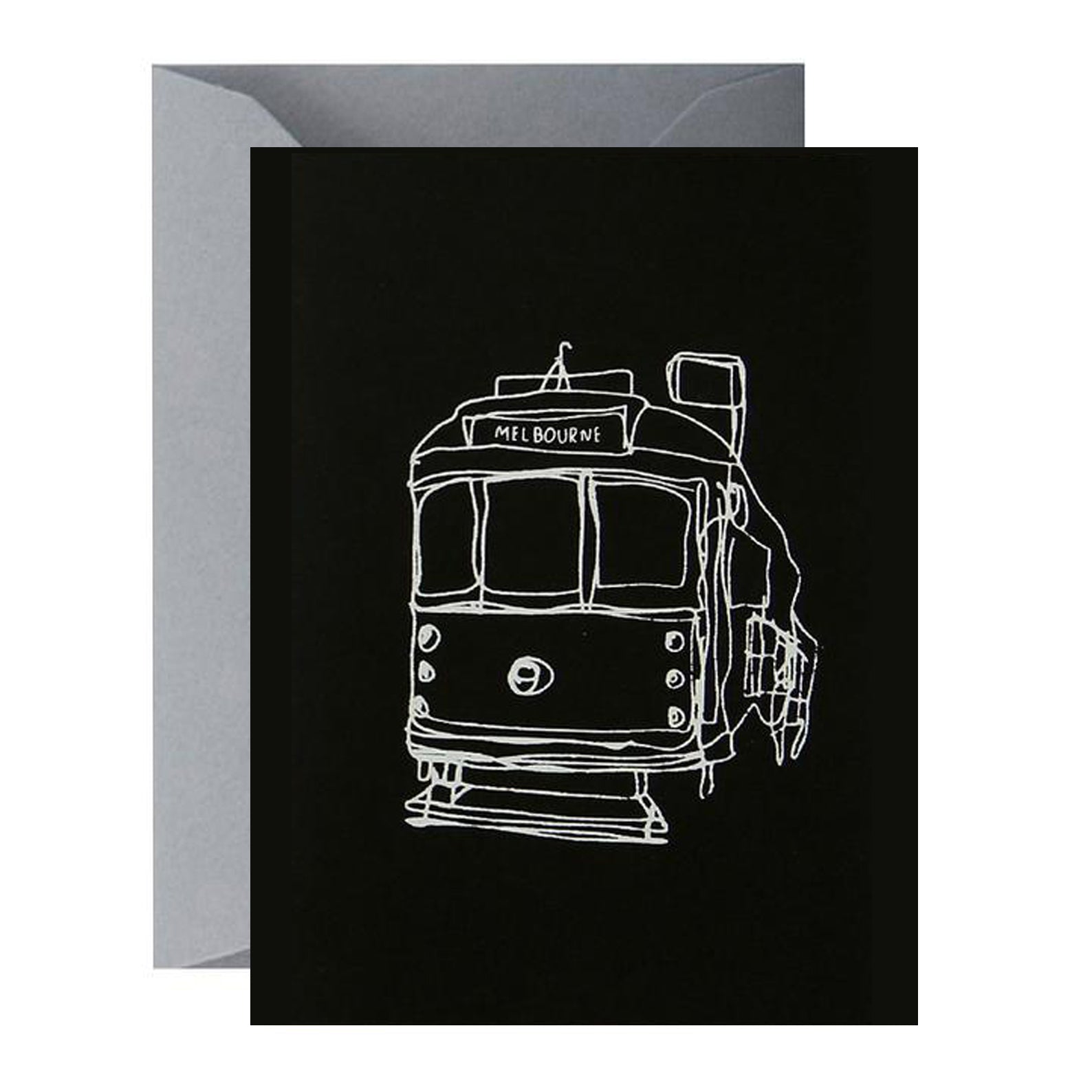 Australiana Card | Melbourne Tram | Me & Amber - Kami Paper