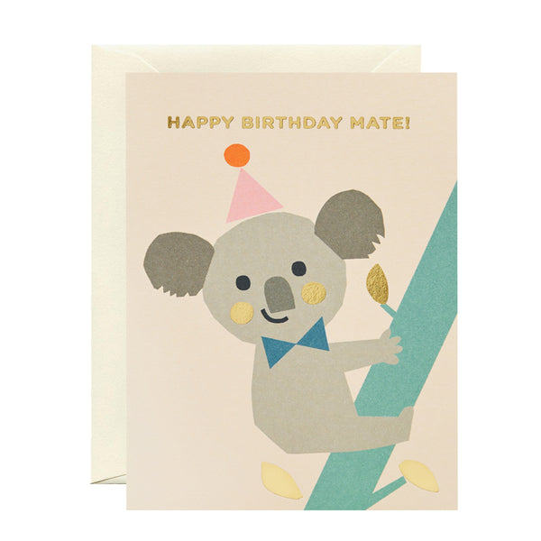 Birthday Card | Happy Birthday Mate | Lagom Design - Kami Paper