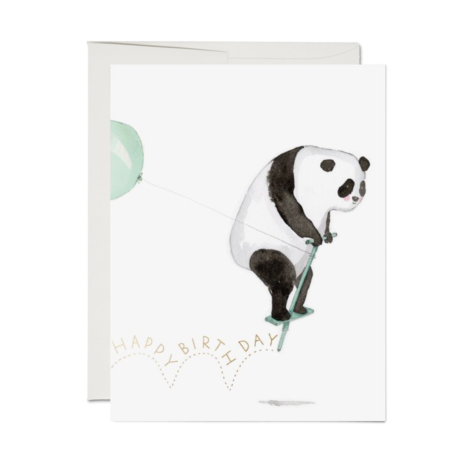Birthday Card | Pogo Panda | E.Frances Paper - Kami Paper