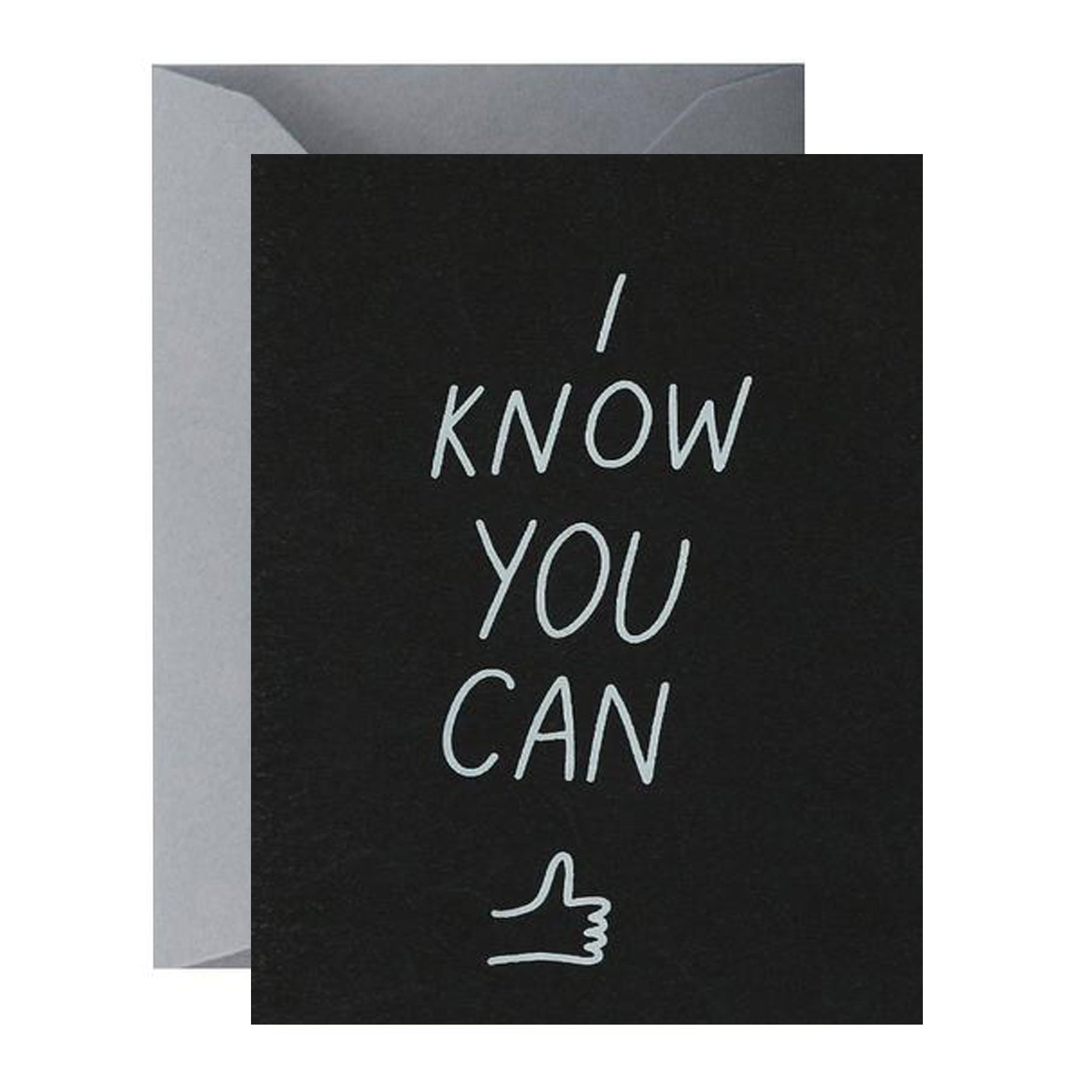 Encouragement Card | I Know You Can | Me & Amber - Kami Paper