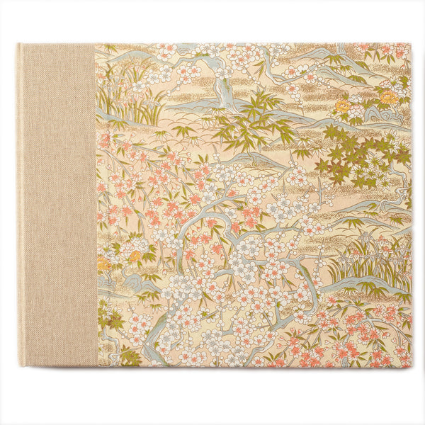 Handmade Guest Book | Spiral Bound | 22 x 27.5mm | Unlined | Kami Paper | CUSTOMISABLE - Kami Paper