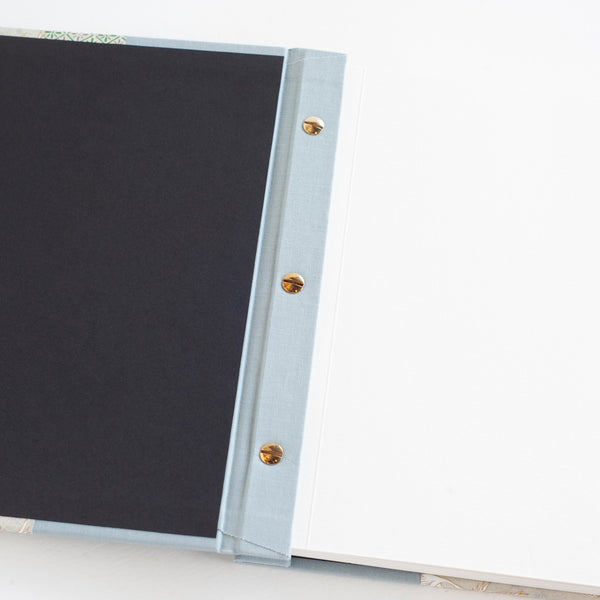 Handmade Photo Album | Guest Book | Post Bound | Large | 25 X 31.5cm | Kami Paper | CUSTOMISABLE - Kami Paper