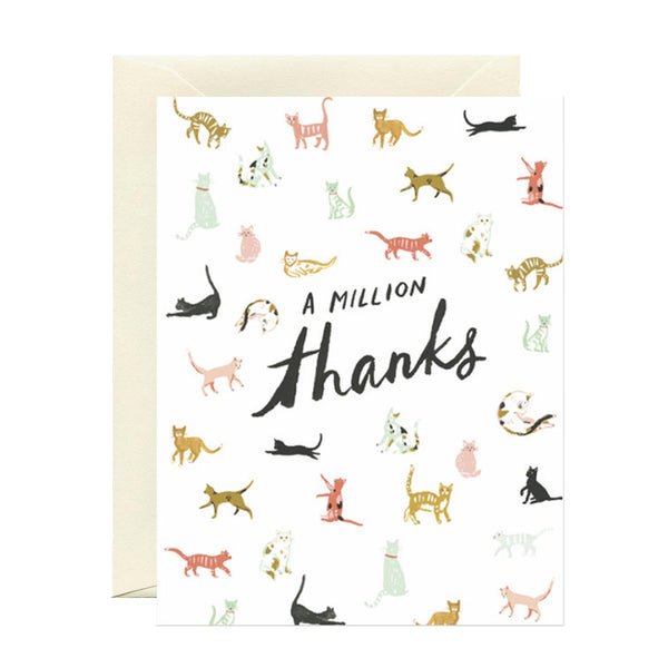 Thank You Card | Million Thanks | Idlewild Co.