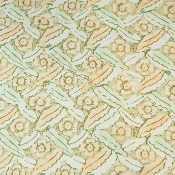ITF4102 - Flower (Yellow/Green), Paper, Kami - Kami 