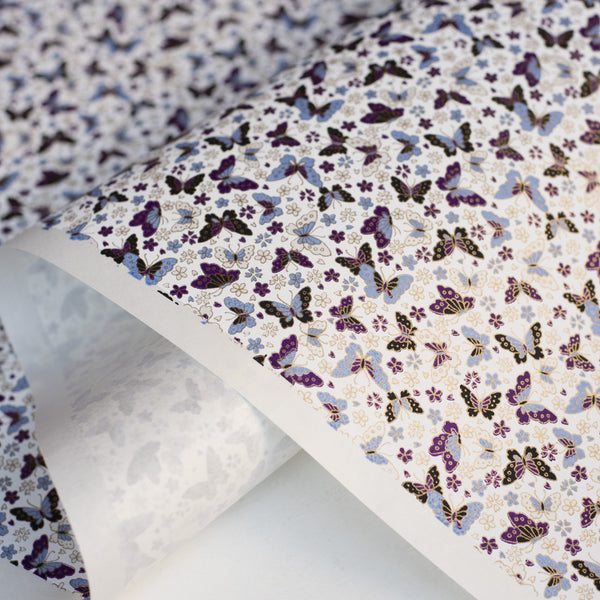 Japanese Paper | Chiyogami | Cho Cho Murasaki  | Ch097 - Kami Paper