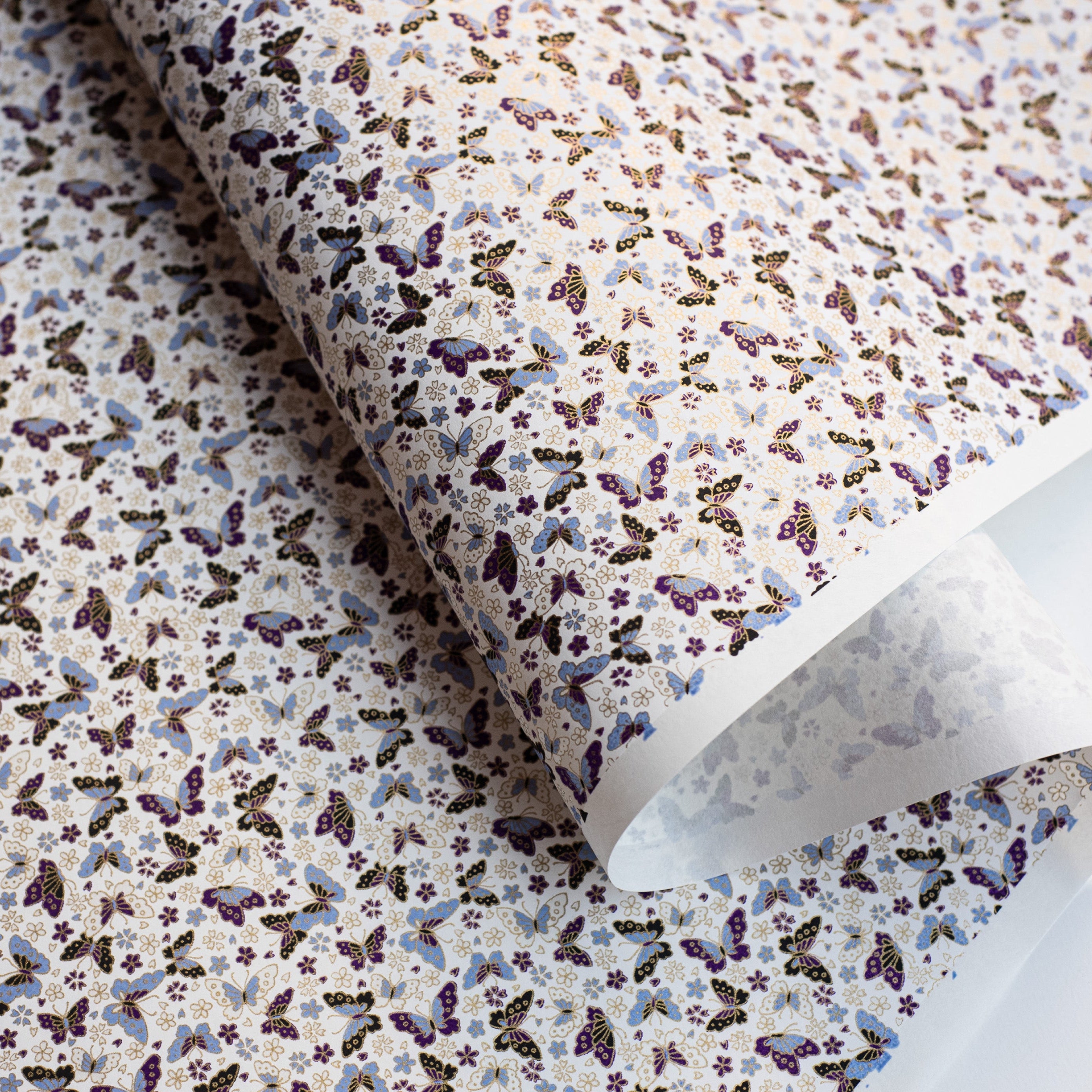 Japanese Paper | Chiyogami | Cho Cho Murasaki  | Ch097 - Kami Paper