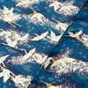 Japanese Paper | Chiyogami | Cranes on Blue | Ch869 - Kami Paper