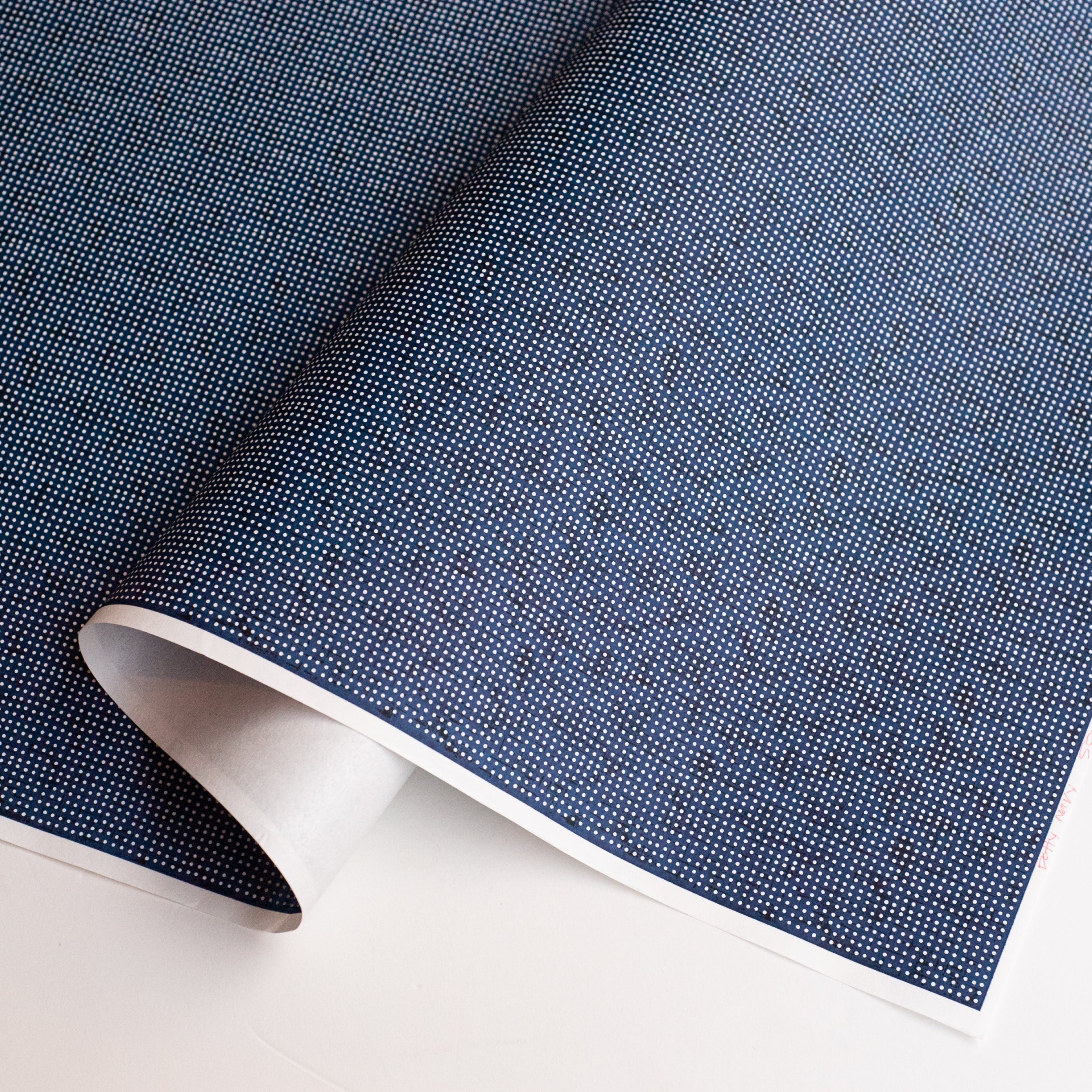 Japanese Paper | Chiyogami | Dots | Navy | Ch889 - Kami Paper