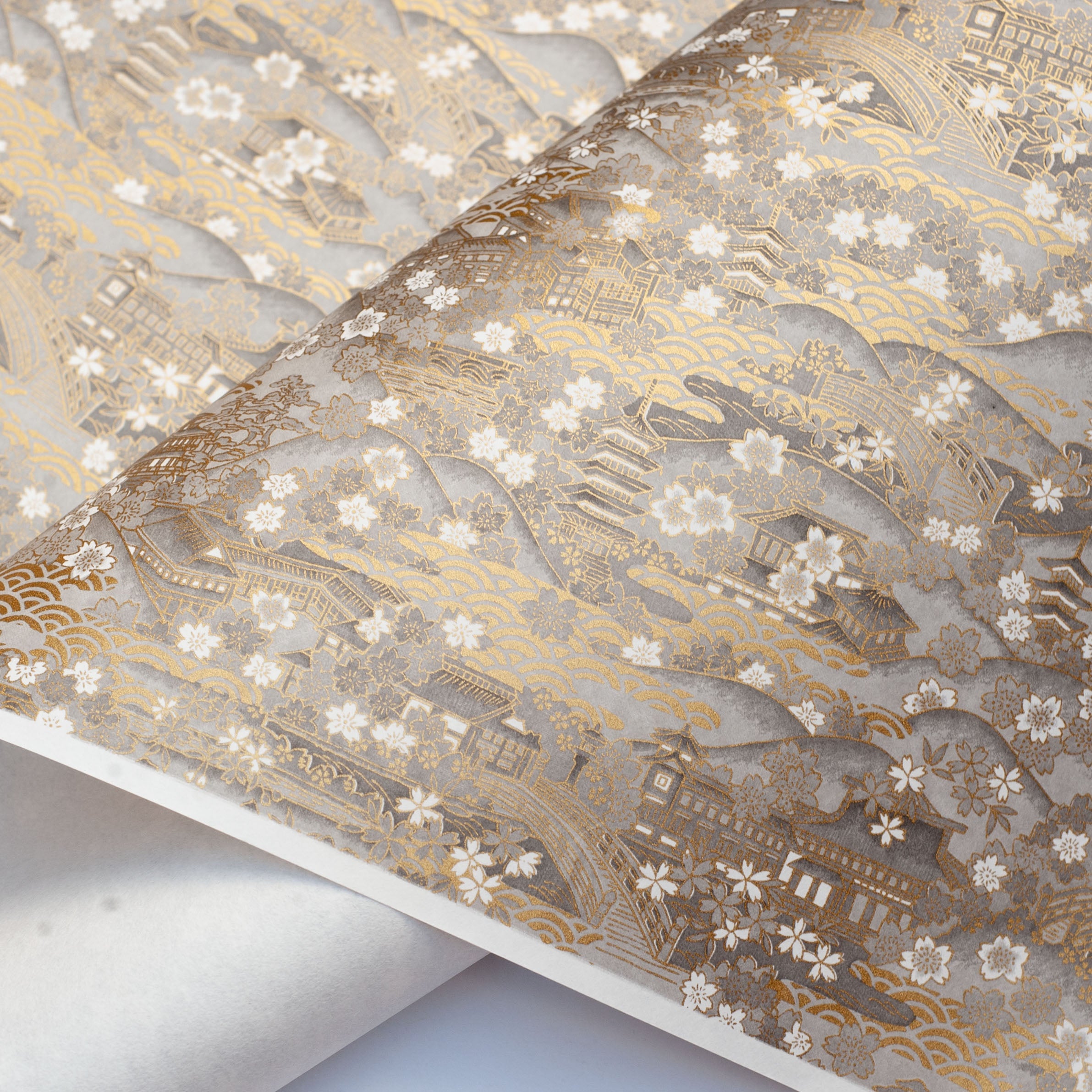 Japanese Paper | Chiyogami | Kinkakuji | Ch195 - Kami Paper