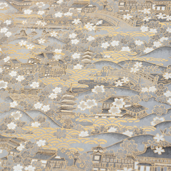 Japanese Paper | Chiyogami | Kinkakuji | Ch195 - Kami Paper