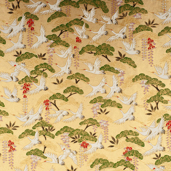 Japanese Paper | Chiyogami | Peace Cranes | Ch872 | 2 COLOURS