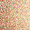 Japanese Paper | Chiyogami | Pink and Orange Daisies on Blue | Ch090 - Kami Paper
