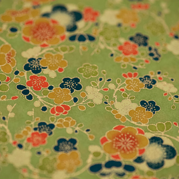 Japanese Paper | Chiyogami | Ume | Ch091 | 2 COLOUR OPTIONS AVAILABLE - Kami Paper