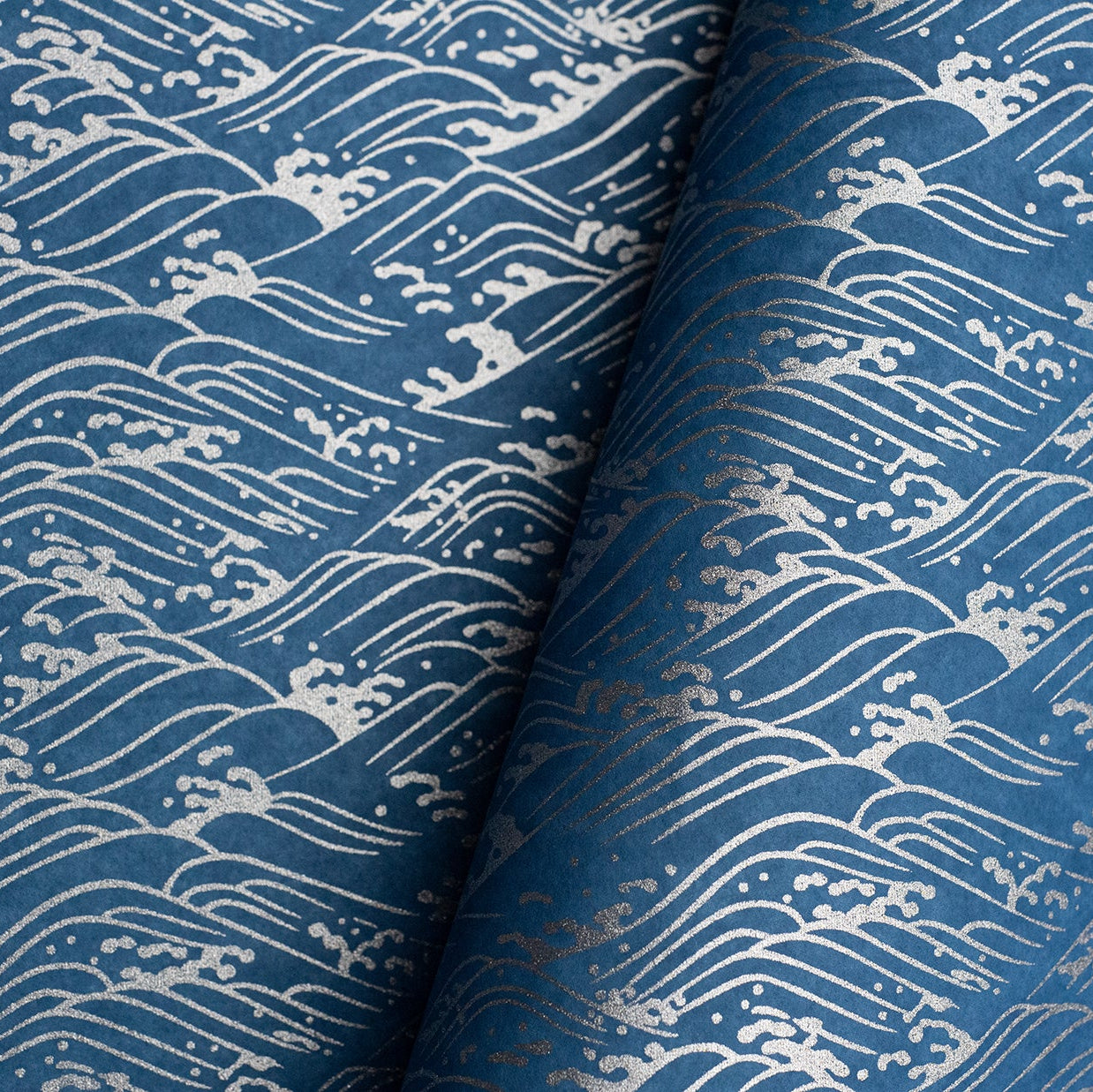 chiyogami paper japanese wave