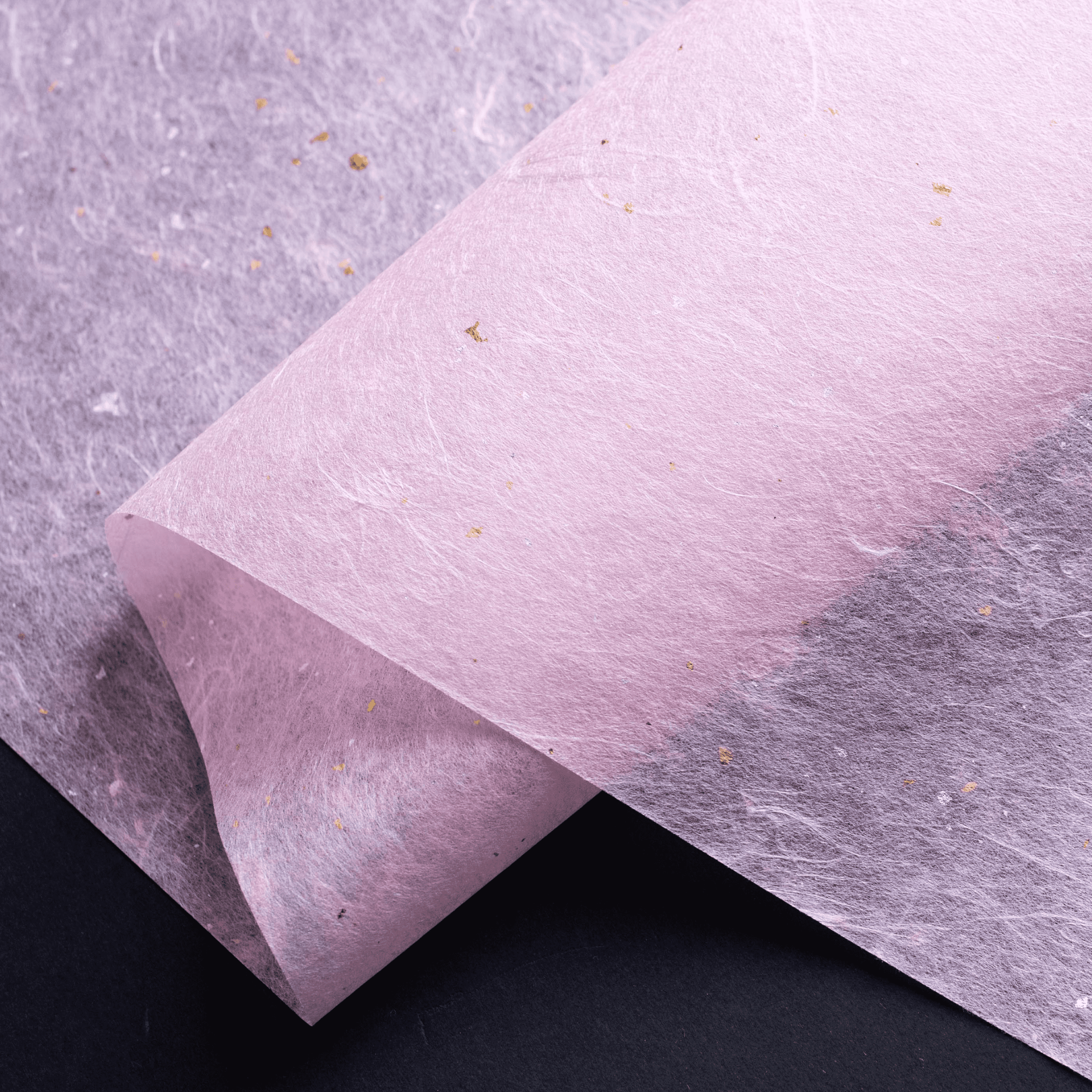 Japanese Paper | Rayon Unryu Lightweight Metal Flakes | 4 COLOURS