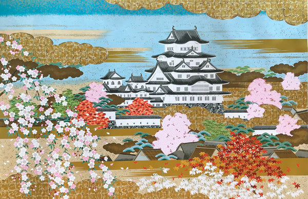 Japanese Paper | Sogara Yuzen | Himeji Castle
