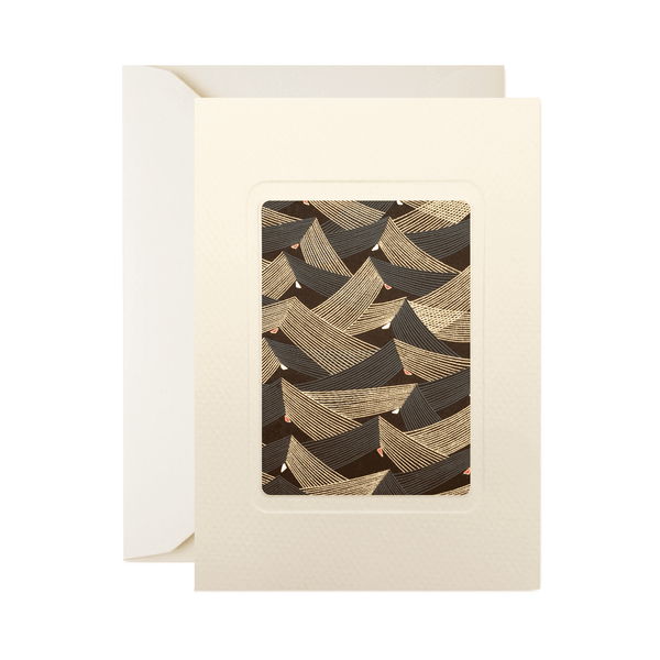 All Occasion Greeting Card | Cut Out | Rectangle | A6 | Waves and Water Designs | Kami Paper | 3 DESIGNS AVAILABLE