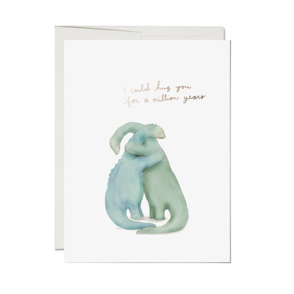 Love & Friendship Card | Million Year Hug | E.Frances Paper - Kami Paper