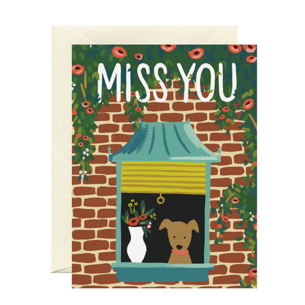 Miss You Card | Miss You | Idlewild Co. - Kami Paper