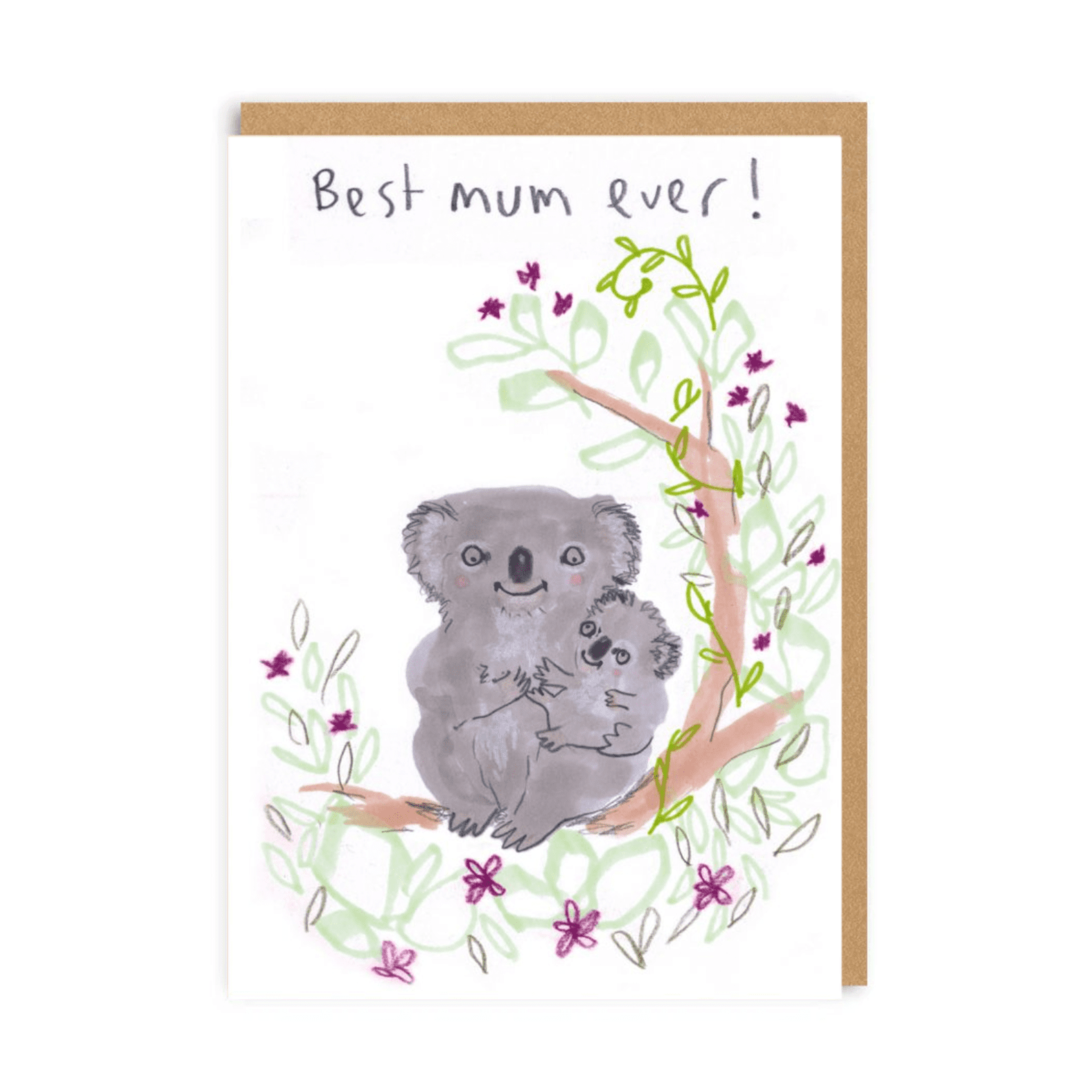Mother's Day Card | Best Mum Ever! | Jo Clark Design