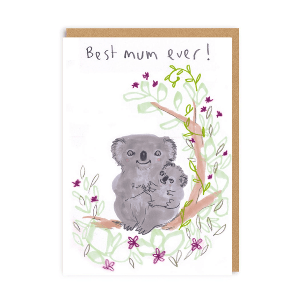 Mother's Day Card | Best Mum Ever! | Jo Clark Design