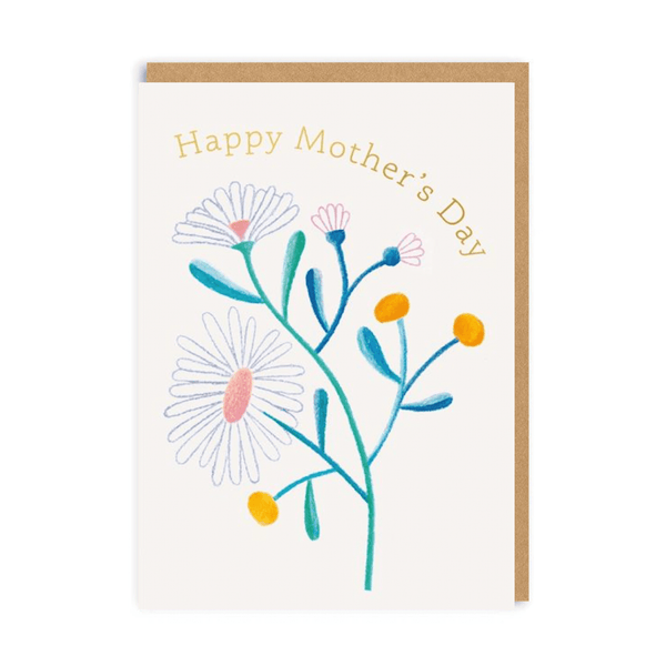 Mother's Day Card | Daisy Happy Mother's Day | Ohh Deer