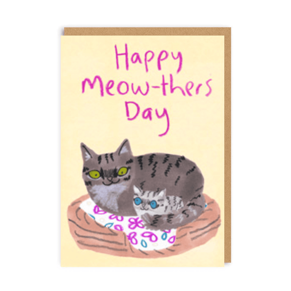 Mother's Day Card | Meowther's Day | Jo Clark Design