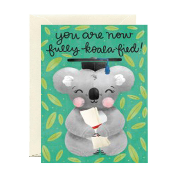 Graduation Card | You Are now Fully Koala-fied | Nuovo Group