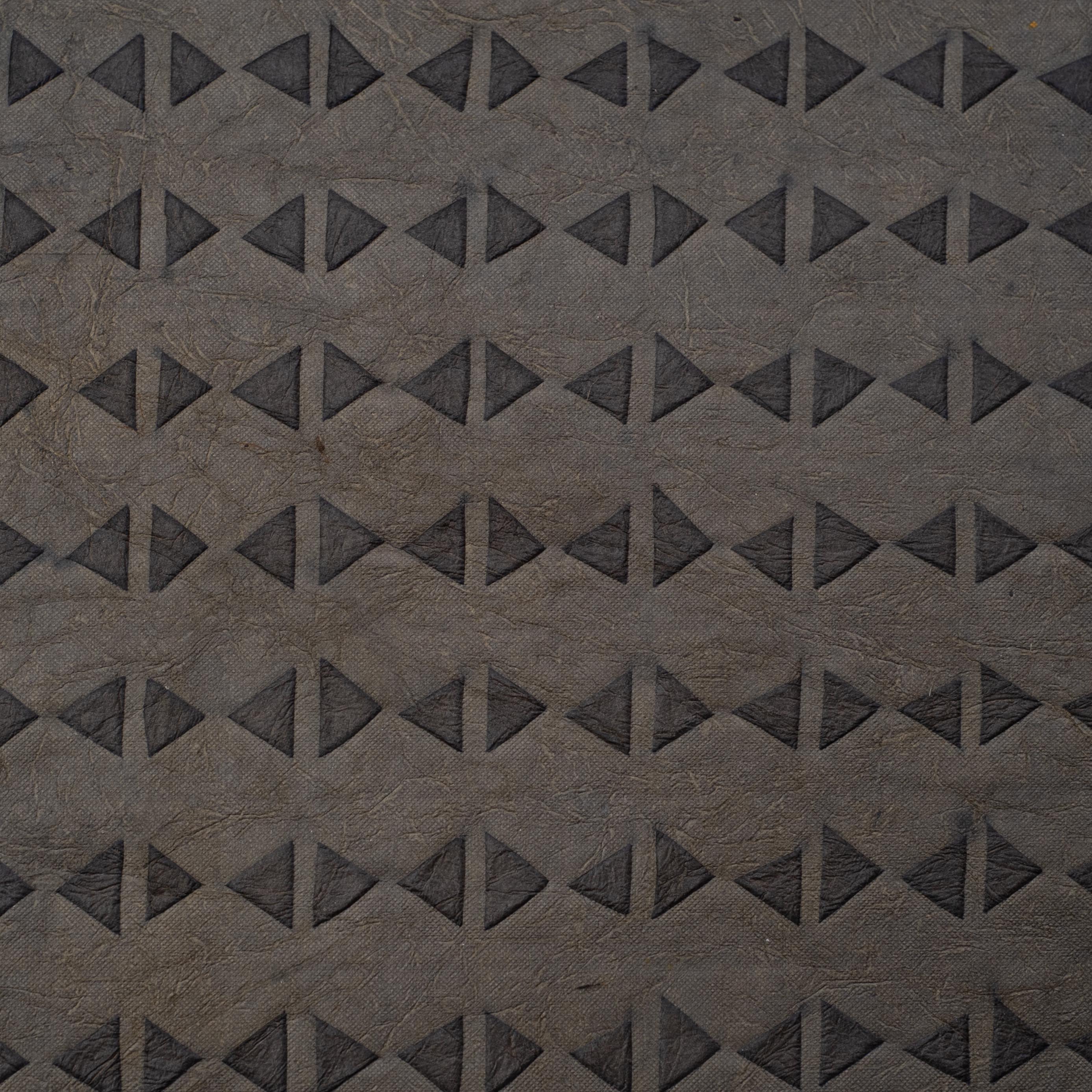 Nepalese Paper | Lokta | Embossed Triangle | 2 COLOURS