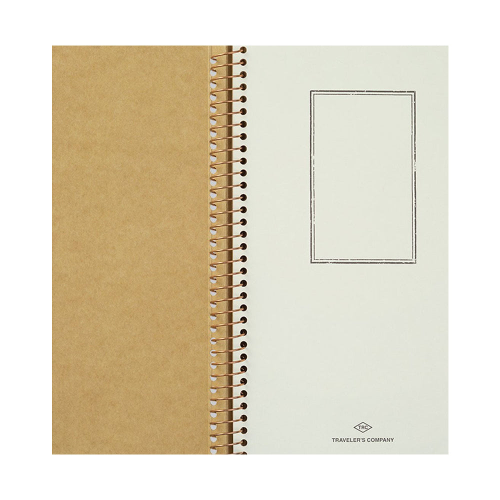Notebook | Spiral Ring Notebook | Card File | A5 Slim | Traveler's Company