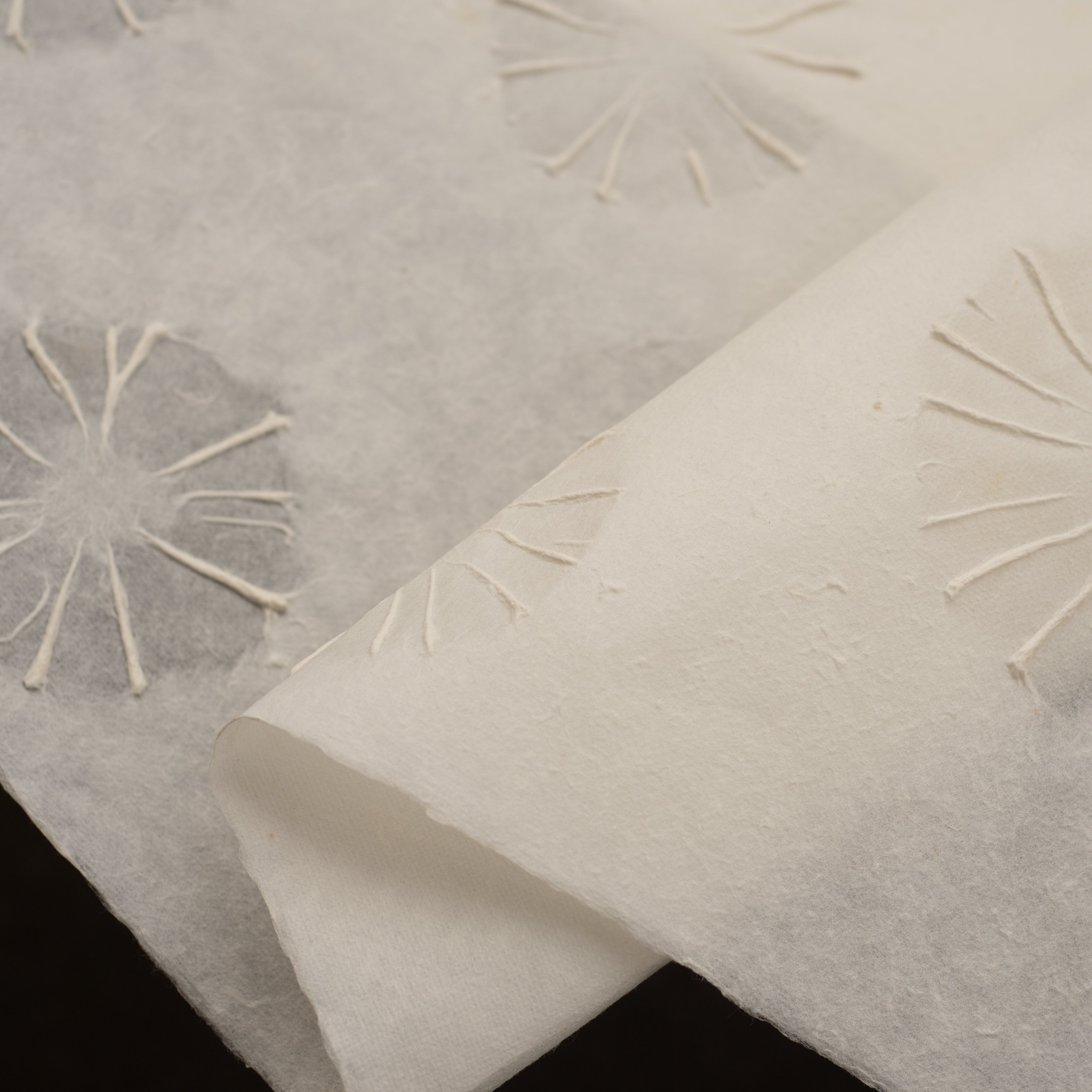 Thai Paper |  Handmade Firework | White - Kami Paper