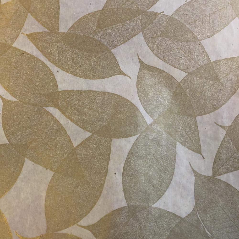 Thai Paper | Screenprint | Bodhi Leaf | 5 COLOURS