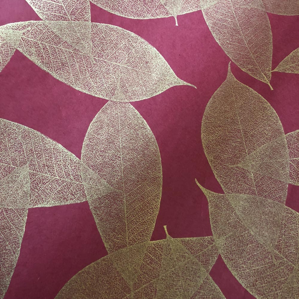 Thai Paper | Screenprint | Bodhi Leaf | 5 COLOURS