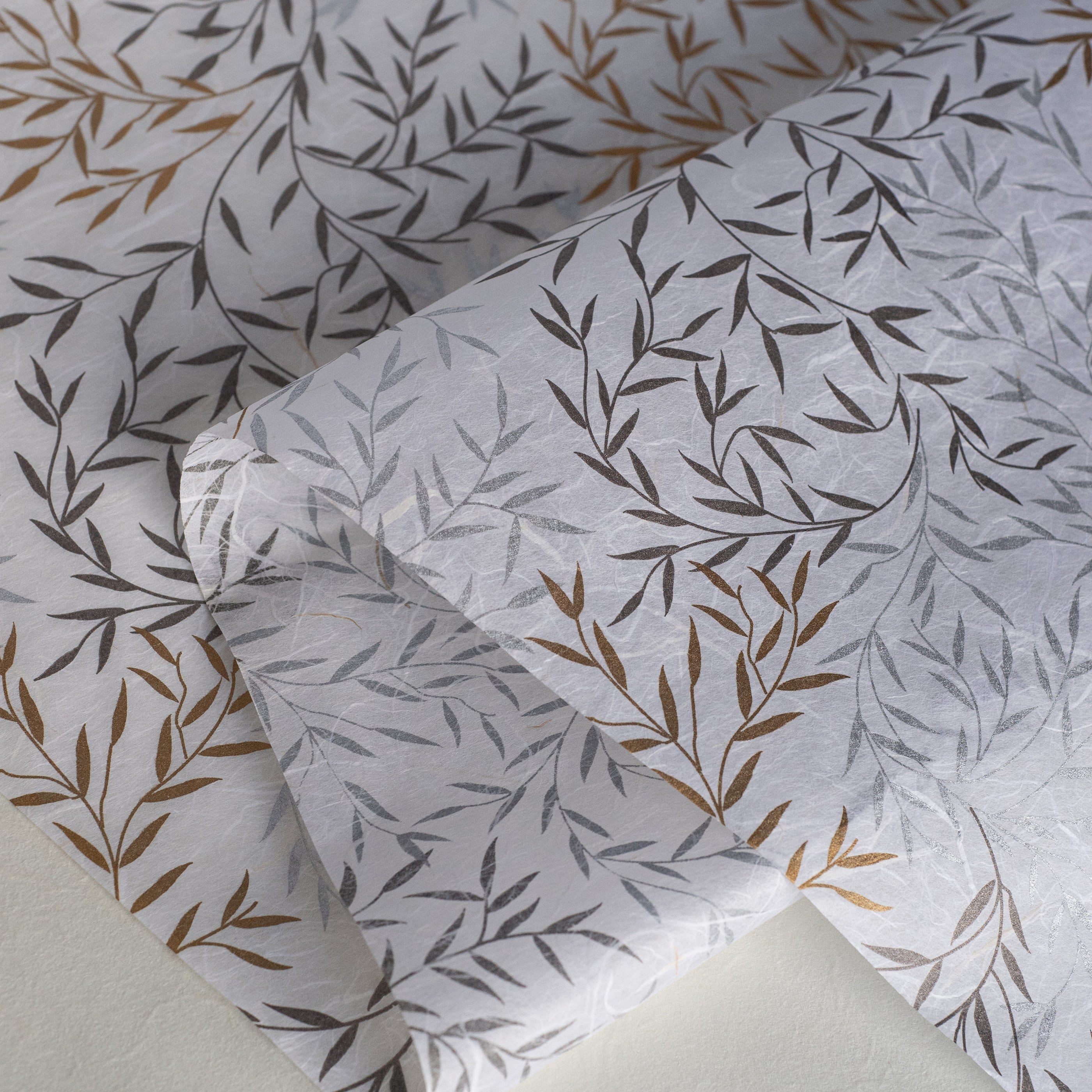 Thai Paper | Screenprint | Willow | 4 COLOUR  OPTIONS AVAILABLE