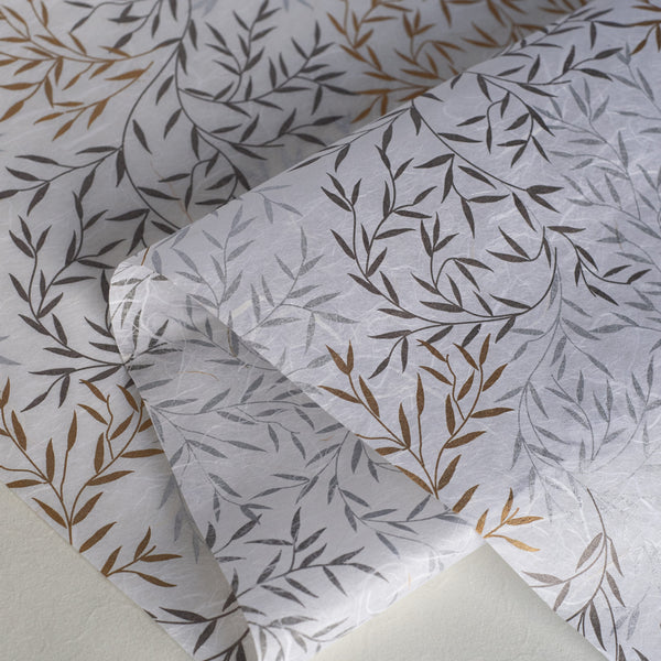 Thai Paper | Screenprint | Willow | 4 COLOUR  OPTIONS AVAILABLE