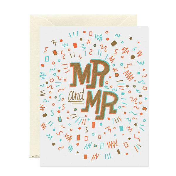 Wedding Card| Mr & Mr | The Good Twin - Kami Paper