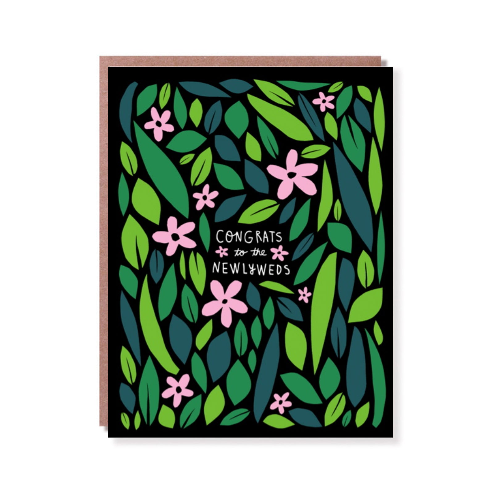 Wedding Card | Wildflower Wedding | Badger & Burke - Kami Paper