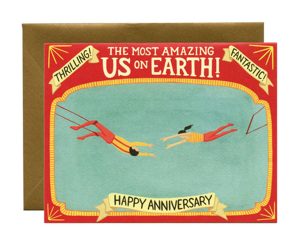 Anniversary Card | The Most Amazing Us on Earth | Yeppie Paper